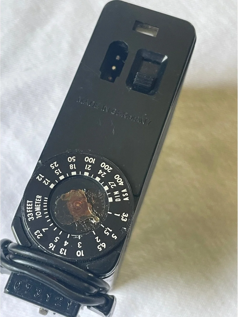 Vintage Metz Mecablitz 180 Electronic Camera Flash Untested Film Photography